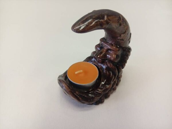 Tealight candle holder Half Moon