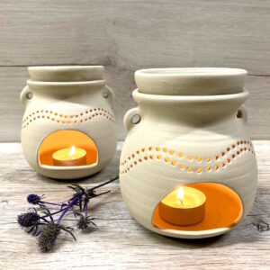 White Ceramic Aroma lamp