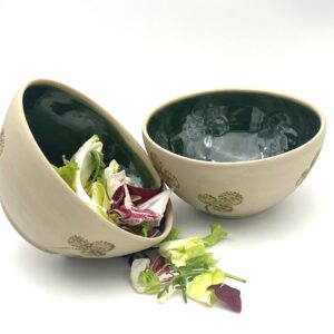 Ceramic Lunch or salad bowl 0.7L