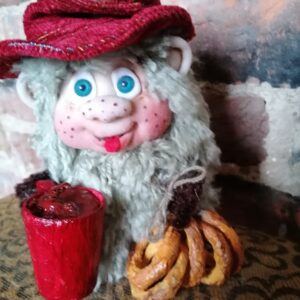 Handmade Rag doll Garden gnome