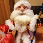 Handmade Rag doll Merry Christmas from Santa Claus