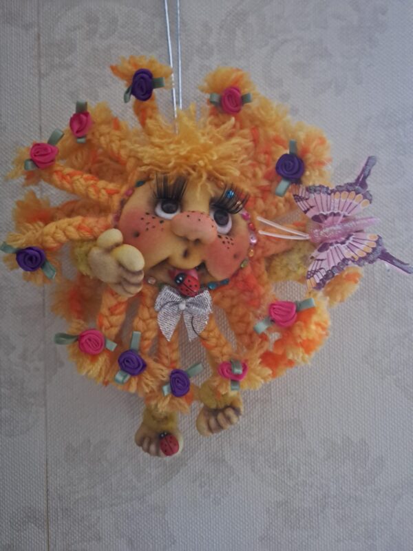 Handmade Rag doll girly sunshine