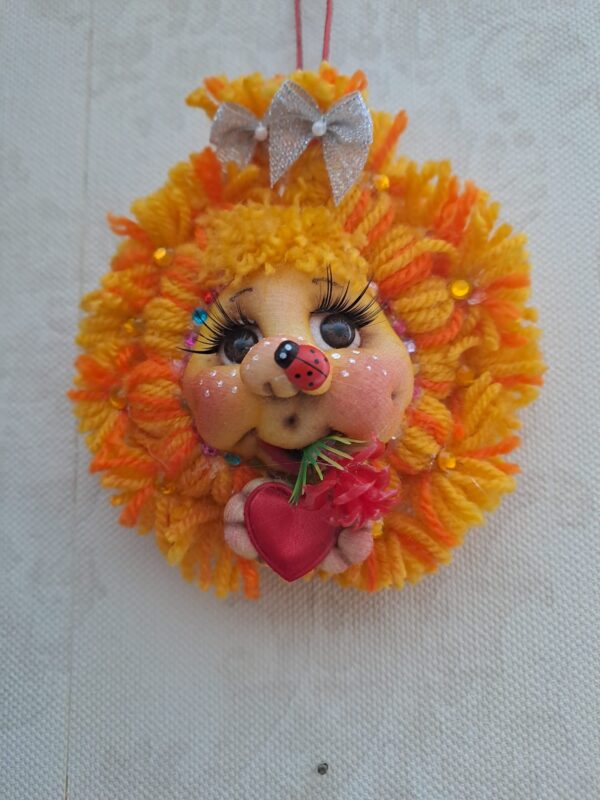 Handmade Rag doll warm sunshine
