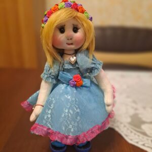 Handmade Rag doll ready for love