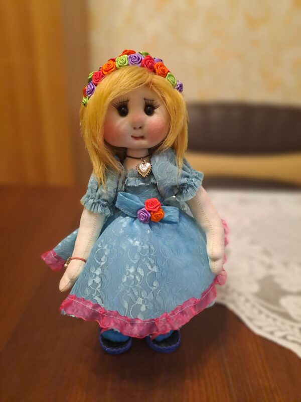 Handmade Rag doll ready for love
