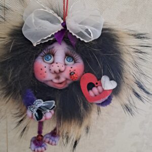 Handmade Rag doll Do you love me as I am?