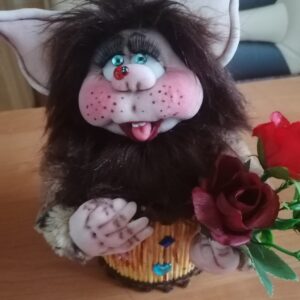 Handmade Rag doll How we look when we see our loved one
