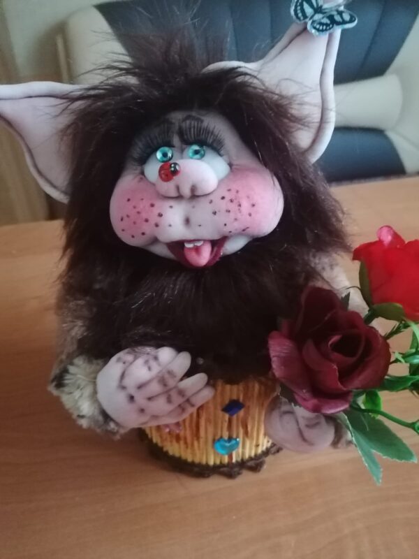 Handmade Rag doll How we look when we see our loved one