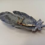 Dish in the shape of Feather