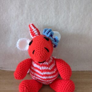 Unicorn red