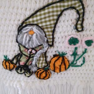 Halloween wall hanging.